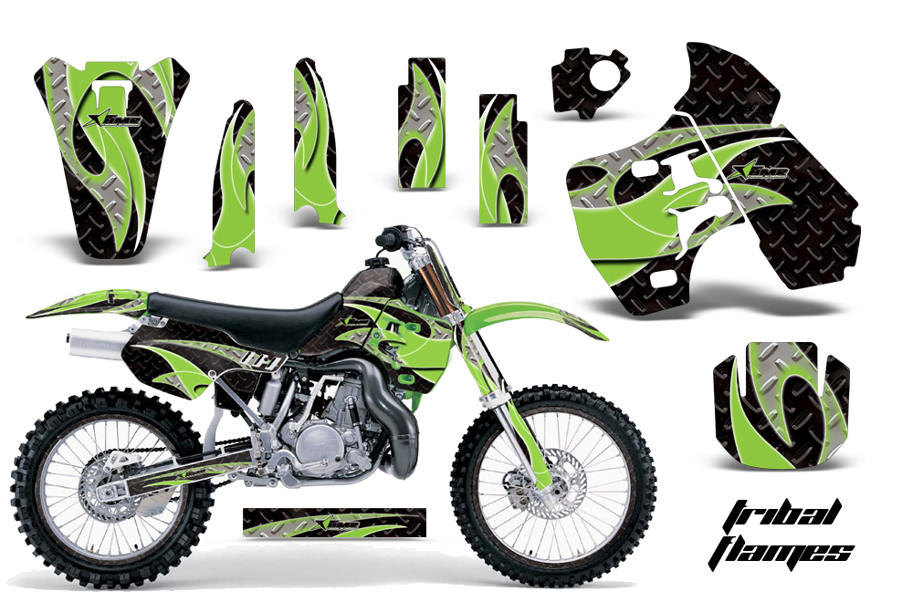 Kawasaki KX 500 88-04 NP Graphic Kit TF GB NPs